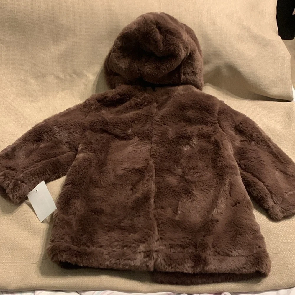 Urban Republic Faux Fur Hooded Coat